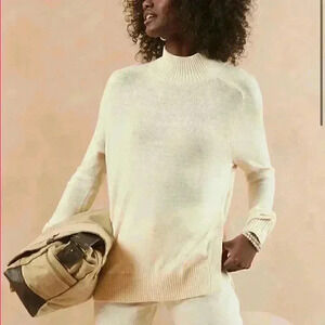 Banana Republic Cozy Mock-Neck Sweater